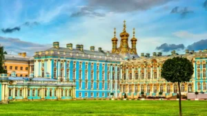 catherine's palace in pushkin