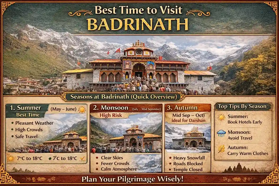 Best Time to Visit Badrinath