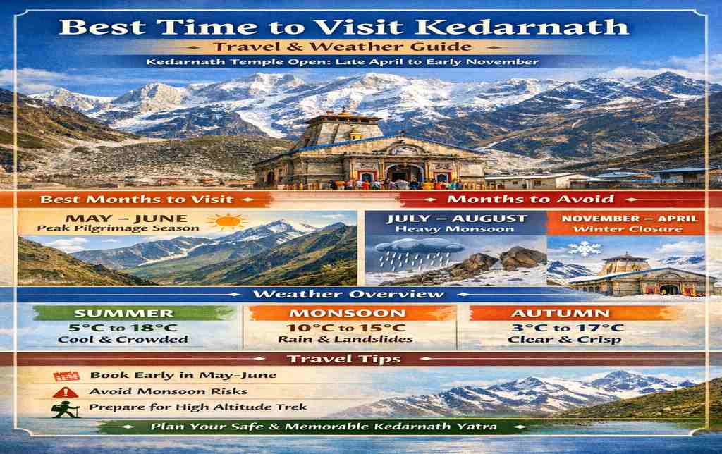 Best Time to Visit Kedarnath