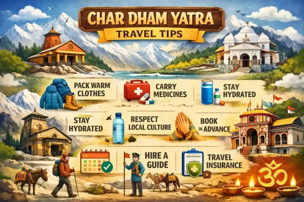 Chardham Yatra Travel Tips